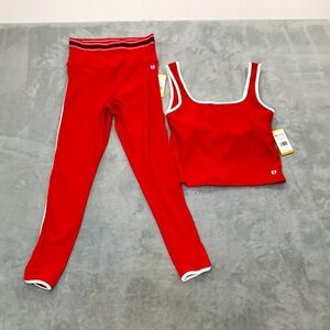 Eleven By Venus Williams Retro Daze Leggings & Midi Tank Size M New
